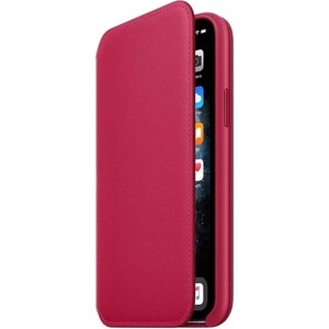 фото Чехол apple iphone 11 pro leather folio raspberry (my1k2zm/a)