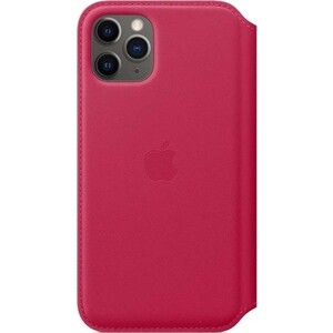 фото Чехол apple iphone 11 pro leather folio raspberry (my1k2zm/a)