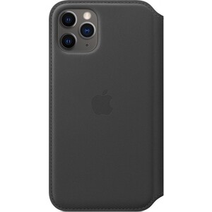 фото Чехол apple iphone 11 pro leather folio black (mx062zm/a)