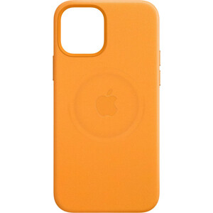 фото Чехол apple iphone 12 mini leather case with magsafe, california poppy (mhk63ze/a)