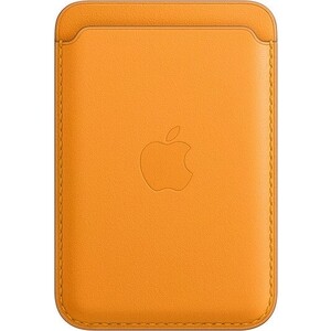 фото Чехол-бумажник apple iphone leather wallet with magsafe, california poppy (mhlp3ze/a)