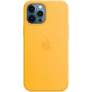 Чехол Apple iPhone 12 Pro Max Silicone Case with MagSafe, Sunflower (MKTW3ZE/A)