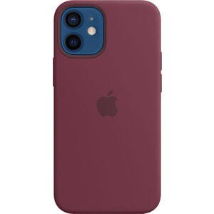 Чехол Apple iPhone 12 mini Silicone Case with MagSafe, Plum (MHKQ3ZE/A) iPhone 12 mini Silicone Case with MagSafe, Plum (MHKQ3ZE/A) - фото 1