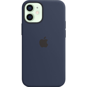 фото Чехол apple iphone 12 mini silicone case with magsafe, deep navy (mhku3ze/a)