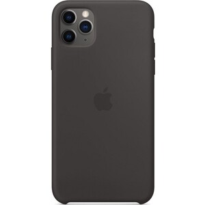 Чехол Apple iPhone 11 Pro Max Silicone Case, Black (MX002ZM/A)