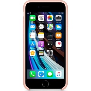 Чехол Apple iPhone SE Silicone Case, Pink Sand (MXYK2ZM/A) iPhone SE Silicone Case, Pink Sand (MXYK2ZM/A) - фото 2