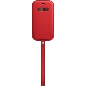 Чехол-конверт Apple iPhone 12 и 12 Pro Leather Sleeve with MagSafe, Red (MHYE3ZE/A)