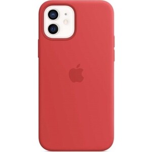 фото Чехол apple iphone 12 и 12 pro silicone case with magsafe, red (mhl63ze/a)