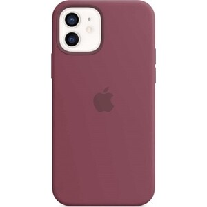 Чехол Apple iPhone 12 и 12 Pro Silicone Case with MagSafe, Plum (MHL23ZE/A) iPhone 12 и 12 Pro Silicone Case with MagSafe, Plum (MHL23ZE/A) - фото 1