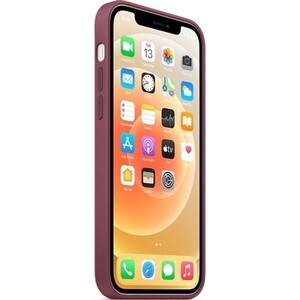 Чехол Apple iPhone 12 и 12 Pro Silicone Case with MagSafe, Plum (MHL23ZE/A) iPhone 12 и 12 Pro Silicone Case with MagSafe, Plum (MHL23ZE/A) - фото 2