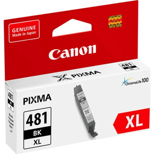 Картридж струйный Canon CLI-481XL BK, черный (2047C001) картридж t2 ic cpgi 425bk для canon pixma ip4840 4940 mg5140 5240 5340 6140 6240 8140