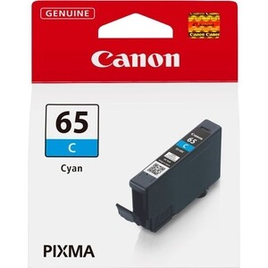 Картридж струйный Canon CLI-65 C, голубой (4216C001) картридж для струйного принтера canon pfi 1700 голубой оригинал