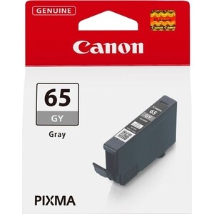 Картридж струйный Canon CLI-65 GY, серый (4219C001) картридж для струйного принтера hp 727 f9j80a серый оригинал
