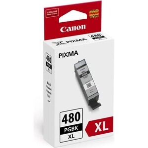Картридж струйный Canon PGI-480XL PGBK, черный (18.5 мл) (2023C001) картридж струйный canon cl 446xl pixma mg2440 pixma mg2540 ной ресурс 300 стр