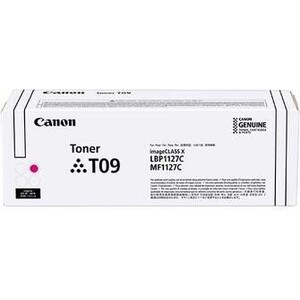 Тонер Canon T09, пурпурный, туба (3018C006) kартридж canon тонер c exv 34 yellow 3785b002