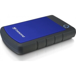 Жесткий диск Transcend USB 3.0, 4Tb, TS4TSJ25H3B StoreJet 25H3 (5400rpm) 2.5'', синий жесткий диск transcend usb 3 0 4tb ts4tsj25h3b storejet 25h3 5400rpm 2 5 синий