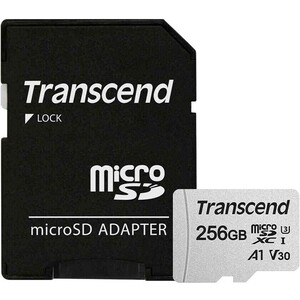 Флеш карта Transcend micro SDXC 256Gb Class 10 + adapter флеш карта transcend micro sdxc 128gb adapter