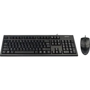 Клавиатура + мышь A4Tech KR-8520D, черный, USB a4tech kr 8520d