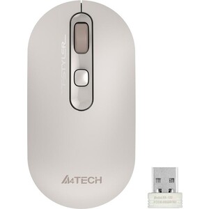 

Мышь A4Tech Fstyler FG20S, бежевый, оптическая (2000dpi), Fstyler FG20S, бежевый, оптическая (2000dpi)