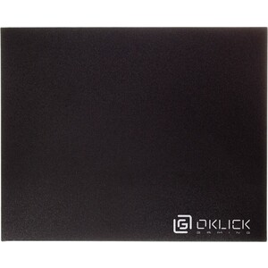 фото Коврик для мыши oklick ok-p0330, черный, 330x260x3 мм