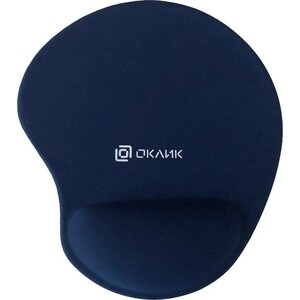 Коврик для мыши Oklick OK-RG0550-BL, темно-синий, 220x195x20 мм шланг для газосварки vaxt кислородный 10 м резина синий