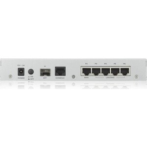 Межсетевой экран ZyXEL VPN50 ZyWall VPN Firewall Appliance 5 GE Copper/1 SFP (VPN50-RU0101F) VPN50 ZyWall VPN Firewall Appliance 5 GE Copper/1 SFP (VPN50-RU0101F) - фото 2