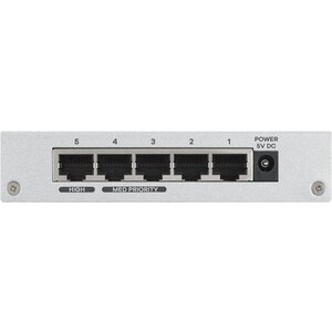 Коммутатор ZyXEL GS-105B v3, Switch 5 ports 1000 Mbps (GS-105BV3-EU0101F) GS-105B v3, Switch 5 ports 1000 Mbps (GS-105BV3-EU0101F) - фото 2
