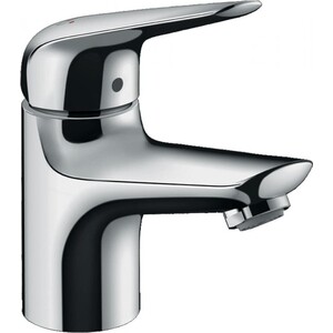 фото Смеситель для раковины hansgrohe novus с донным клапаном, хром (71024000)