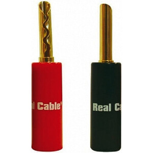 фото Разъёмы акустические real cable bfa6020-2c/4pcs (набор, 4 шт)