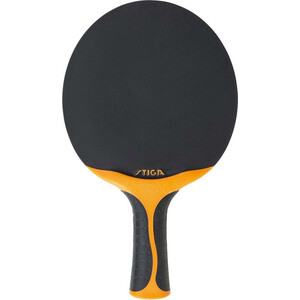 фото Ракетка для настольного тенниса stiga seasons flow, 361013, всепогодная, черно-оранжевая