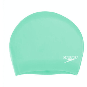 фото Шапочка для плавания speedo long hair cap, 8-06168b961, бирюзовый, силикон