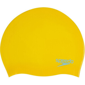 фото Шапочка для плавания детская speedo molded silicone cap jr, 8-70990d693, желтый, силикон