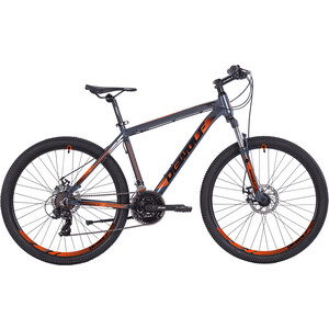 Велосипед DEWOLF 26'' Ridly 30 16'' темно-серый металлик/оранжевый/черный