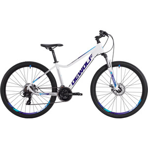 Велосипед DEWOLF 27,5'' TRX 10 W 16'' белый/светло-голубой/пурпур