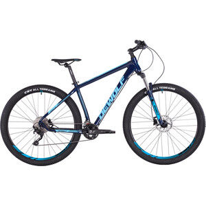Велосипед DEWOLF 29'' Grow 40 18'' темно-синий металлик/светло-голубой/черный