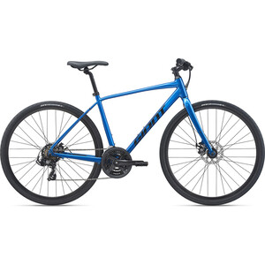 Велосипед Giant Escape 3 Disc (2021) металик/синий XL