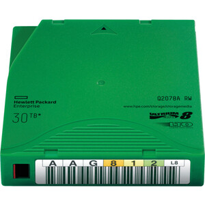 Картридж HPE LTO-8 30TB RW Non Cust Lbl 20 Crtg (Q2078AN)