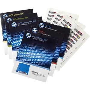 Наклейка HPE LTO-6 Ultrium RW Bar Code Label Pack (Q2013A)