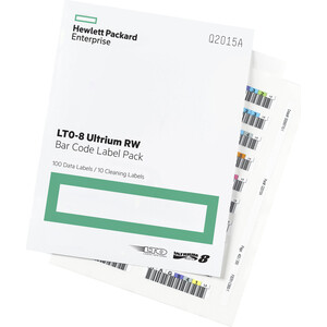 Наклейка HPE LTO-8 30TB RW Bar Code Label Pack (Q2015A)