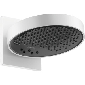 Верхний душ Hansgrohe Rainfinity EcoSmart для 01800180, белый матовый (26233700) смеситель для ванны hansgrohe finoris для механизма 01800180 белый матовый 76415700