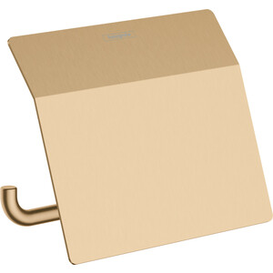 Держатель туалетной бумаги Hansgrohe AddStoris бронза (41753140) держатель туалетной бумаги rav slezak colorado с крышкой бронза coa0400sm