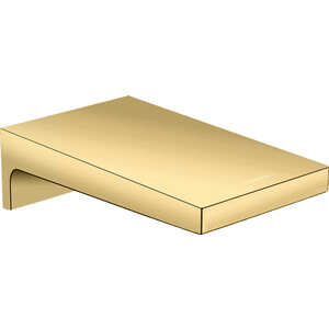 Излив для ванны Hansgrohe Metropol золото (32543990) термостат для ванны hansgrohe showerselect s с механизмом полированное золото 15743990 01800180