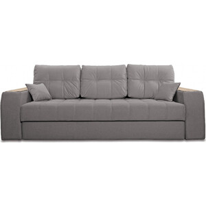 фото Прямой диван-кровать mgroup леонардо (ткань велютто 08, декор дуб)