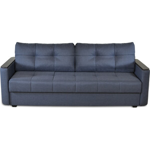 фото Прямой диван-кровать mgroup аризио (ткань мдф цвет венге, pixel 12)