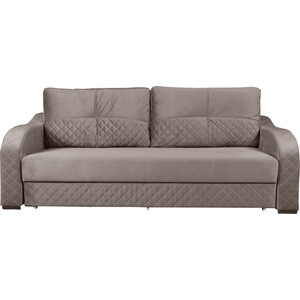 фото Прямой диван-кровать mgroup линген (ткань maseratti 07, нить темная)