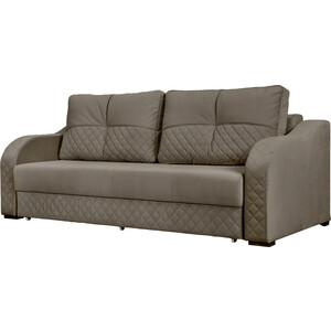 фото Прямой диван-кровать mgroup линген (ткань maseratti 08, нить светлая)