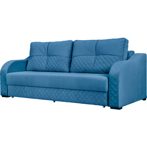 фото Прямой диван-кровать mgroup линген (ткань maseratti 21, нить светлая)