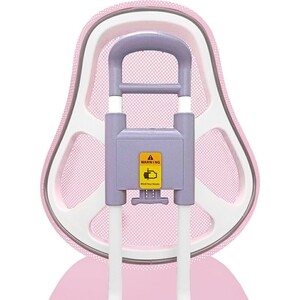 Детское кресло ErgoKids Y-400 PN обивка розовая однотонная