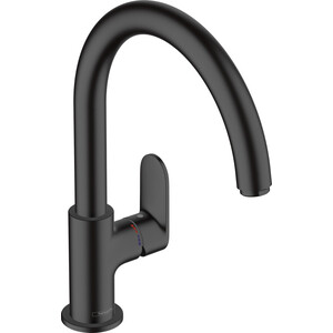 фото Смеситель для кухни hansgrohe vernis shape черный матовый (71870670)