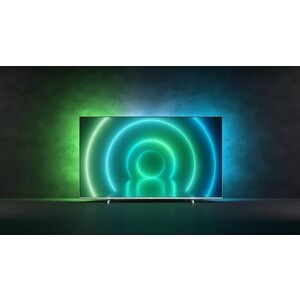 фото Телевизор philips 70pus7956 (70'', 4k uhd, smart tv, android, wi-fi, серебристый)